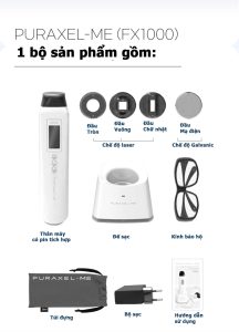 Thành phần 1 bộ sản phẩm puraxel-MX